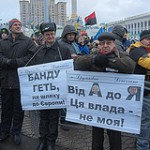 Protesters from Donetsk at Euromaidan 