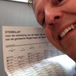 Alexander Pechtold voted and took a stemfie
